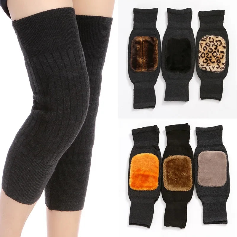 Premium Thermal Leg & Knee Warmer – Soft, Stretchable & Pain-Relief Sleeve for Winter