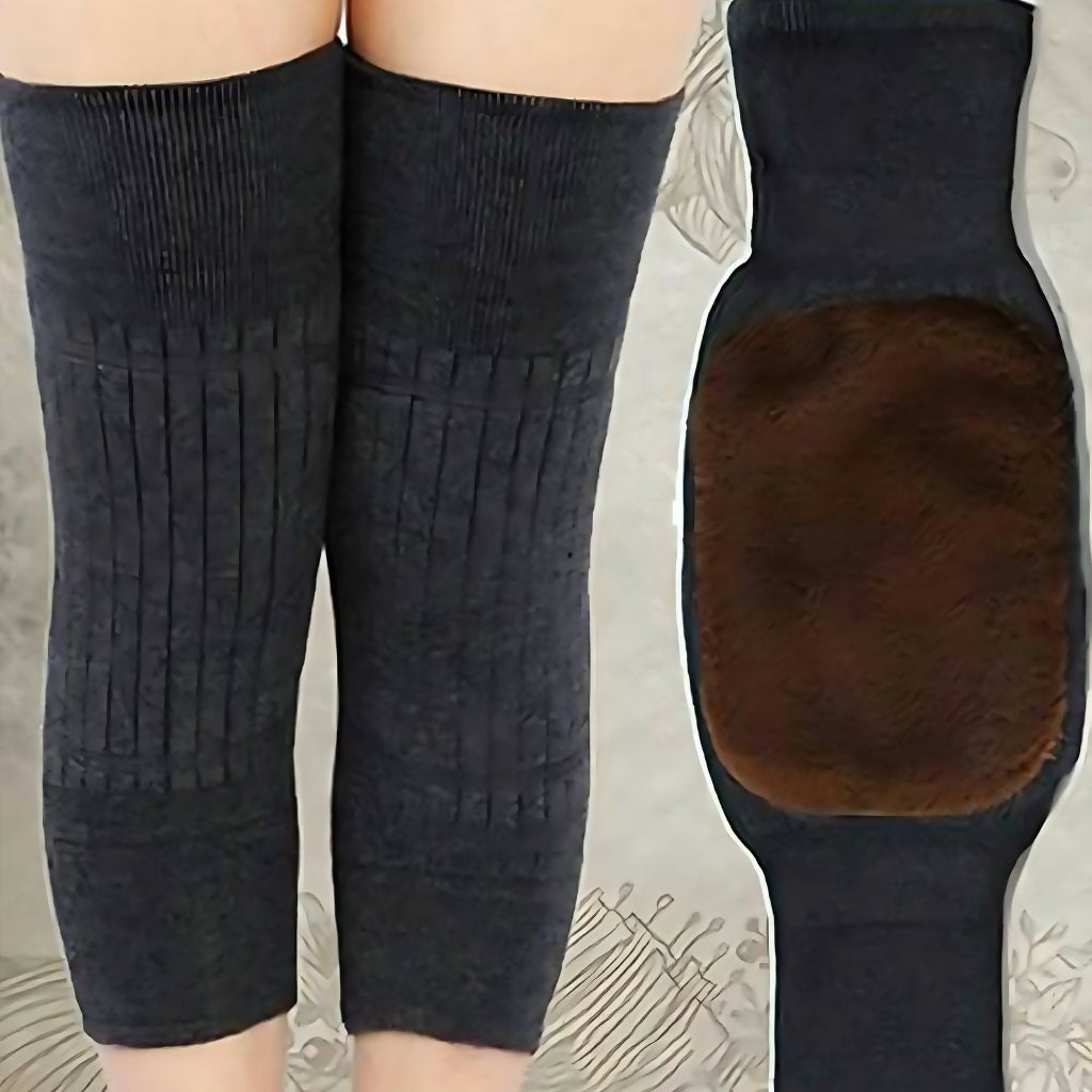 Premium Thermal Leg & Knee Warmer – Soft, Stretchable & Pain-Relief Sleeve for Winter
