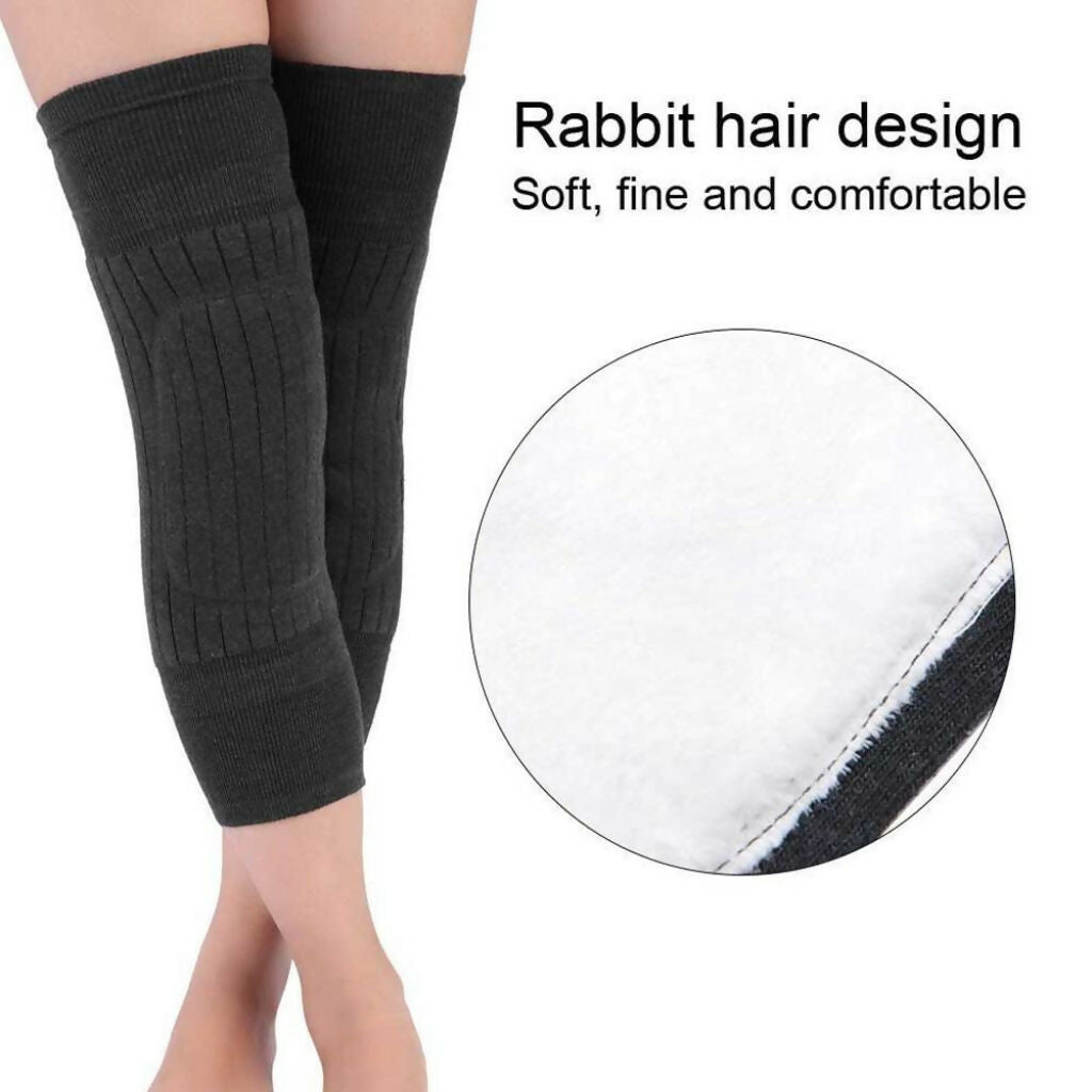 Premium Thermal Leg & Knee Warmer – Soft, Stretchable & Pain-Relief Sleeve for Winter